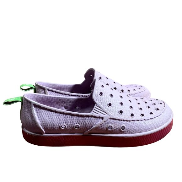 Sanuk Shoes Youth Girls Size‎ 4.5 measures 9" LiL Walkers Lavender Water Sneaker - Picture 1 of 11
